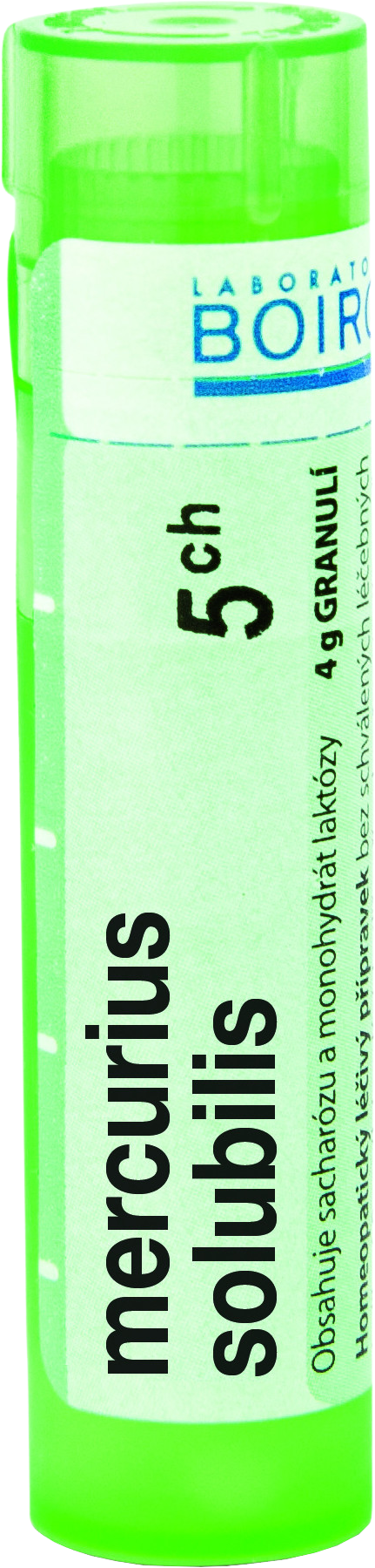 Boiron Mercurius Solubilis CH5 granule 4 g