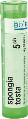 Boiron Spongia Tosta CH5 granule 4 g