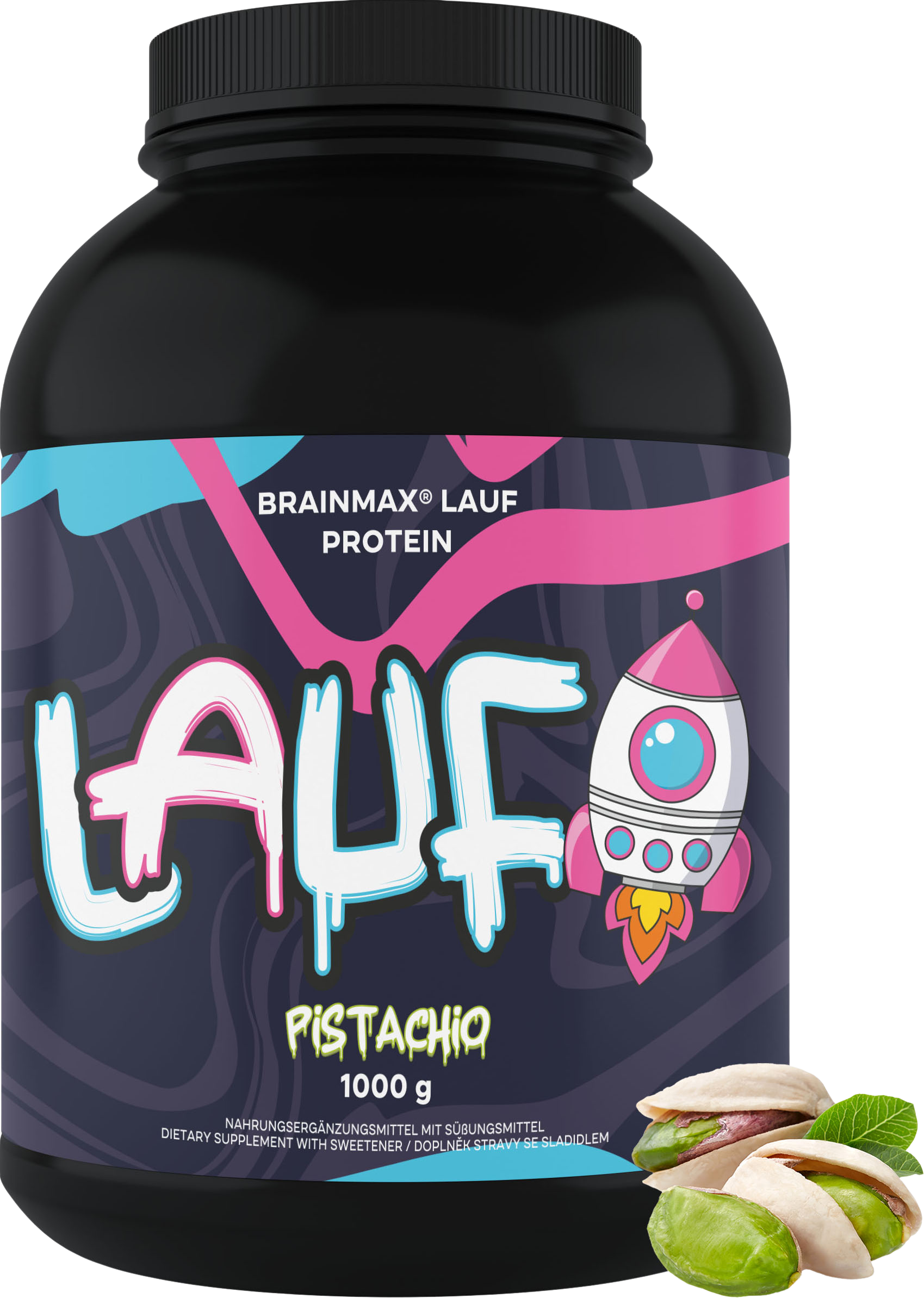 BrainMax LAUF Protein Pistácie 1000 g