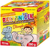 Terezia Rakytníček Džungľa multivitamínové želatínky s rakytníkom 70 ks