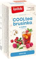 Apotheke COOLtea brusnica s malinou 20 x 2 g