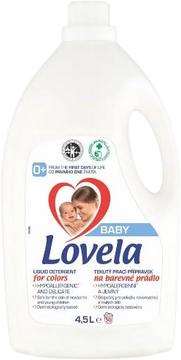 Lovela Baby tekutý prací prípravok na farebnú bielizeň 4.5 l