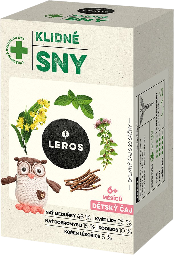 Leros Detský čaj pokojné sny 30 g