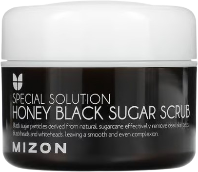 Mizon Čistiaci peeling s čiernym cukrom a medom Honey Black Sugar Scrub 90 g