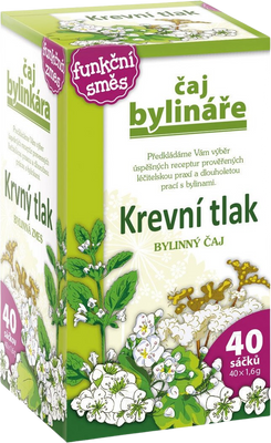 Čaj Bylináře Krvný tlak 40 x 1.6 g