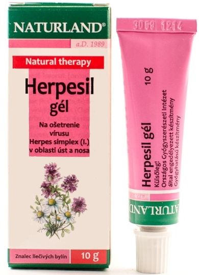 Naturland herpesil gél 10 g