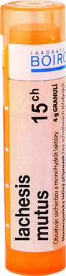 Boiron Lachesis Mutus CH15 granule 4 g