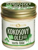Purity Vision RAW Bio Kokosový olej ve skle - kosmetika 120 ml