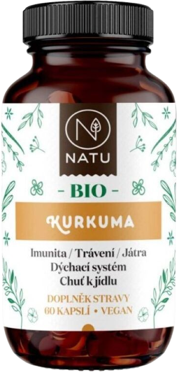 Natu Kurkuma BIO 60 kapsúl