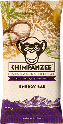 Chimpanzee Energy bar Crunchy Peanut 55 g