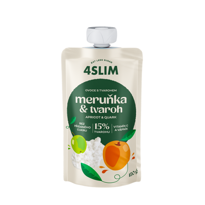 4Slim Marhuľa, tvaroh 120 g