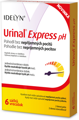 Idelyn Urinal Express pH 6 vrecúšok