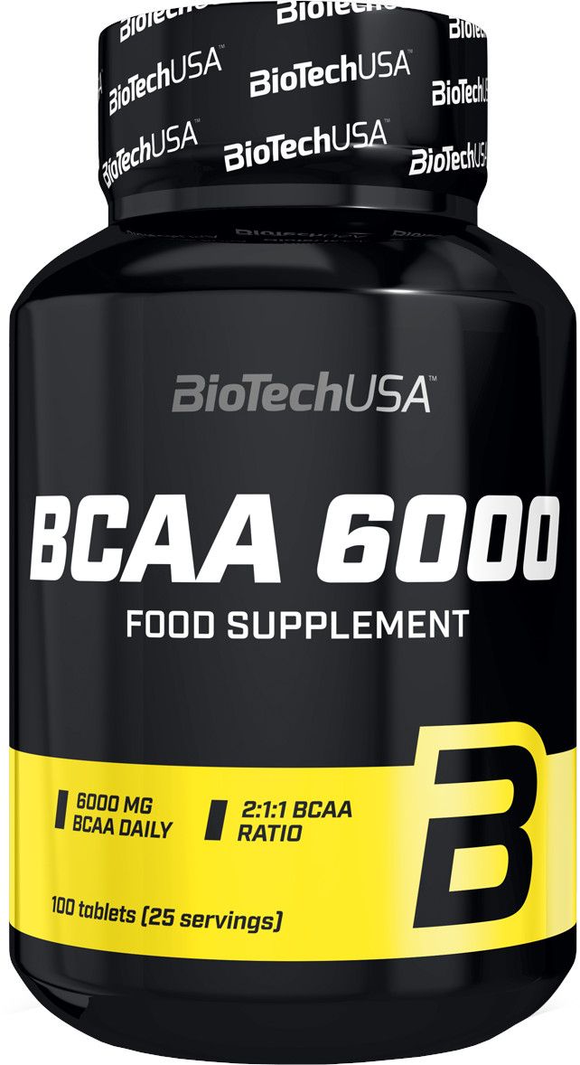 BiotechUSA BCAA 6000, 100 tabliet