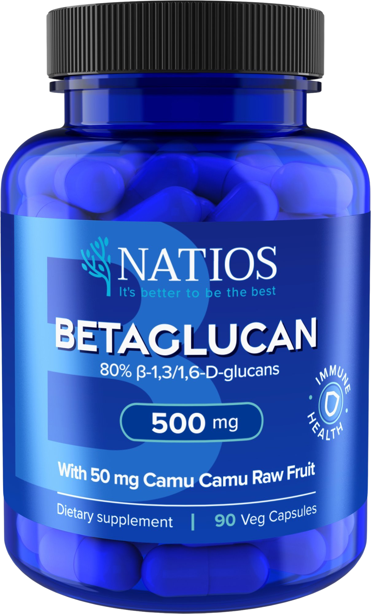 Natios Betaglucan 500 mg 90 kapsúl