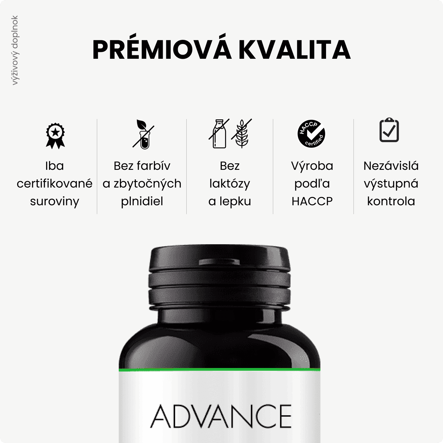 ADVANCE Graviola - extrakt 4:1, 90 kapsúl