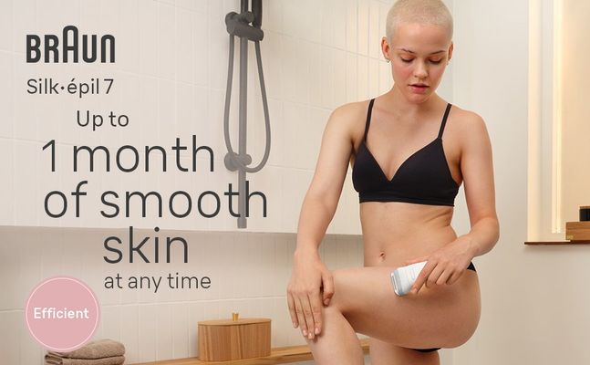 Braun Silk·épil 7, Epilátor 7-041, Biely/Strieborný