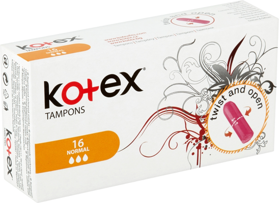Kotex® Tampóny Normal 16 ks