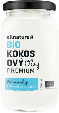 Allnature Kokosový olej panenský BIO 1000 ml