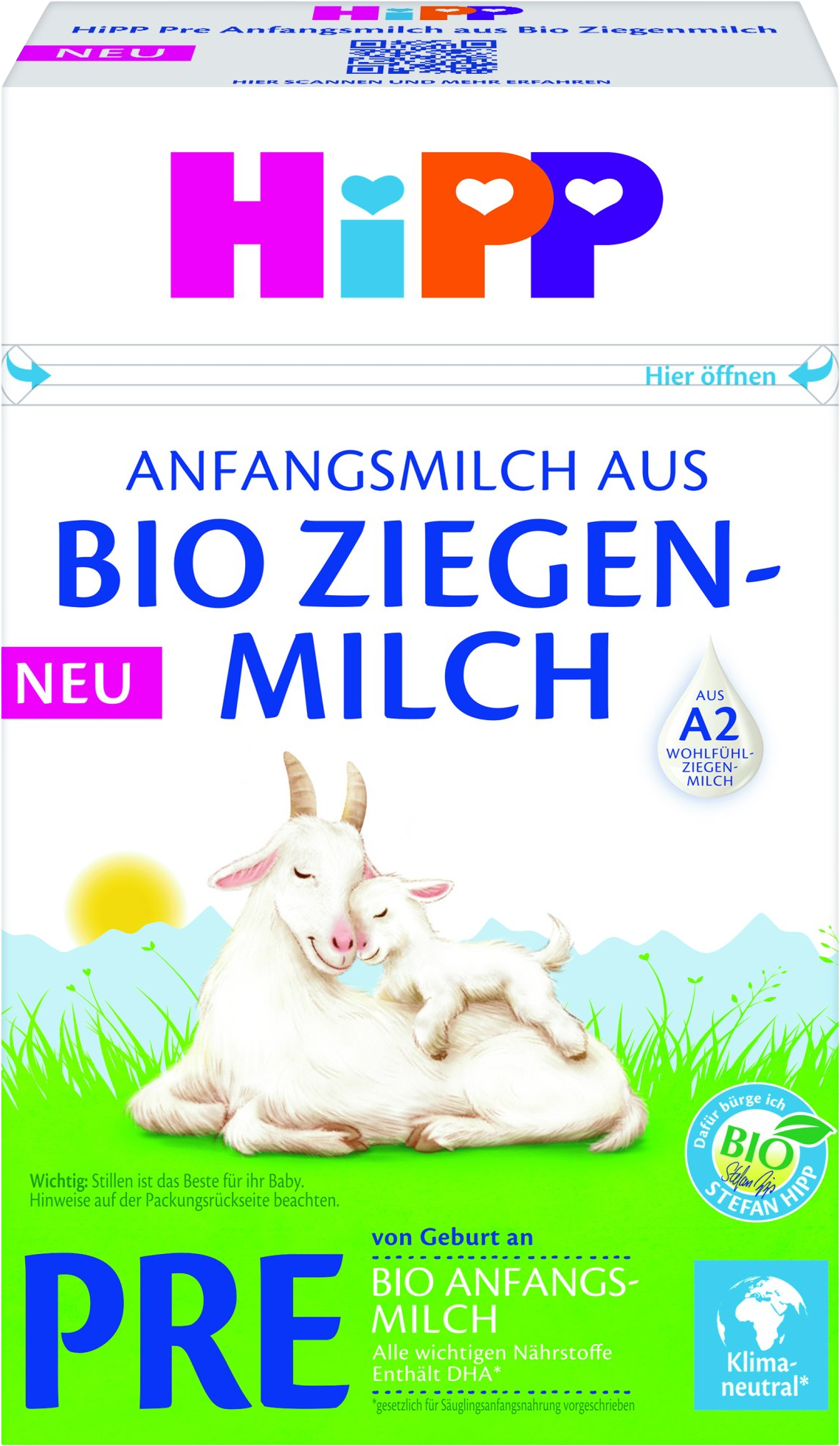 HiPP 1 BIO Kozie mlieko 400 g