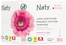 Eco by Naty Dámske tampóny ECO by Naty, mini, 18 ks