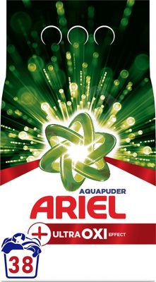 Ariel Prášok Ultra Oxi 38 praní, 2.85 kg