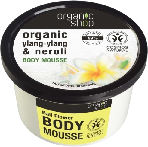 Organic Shop Kvety z Bali - Telový krém 250 ml