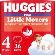 Huggies® Little Movers Pants 4, 36 ks