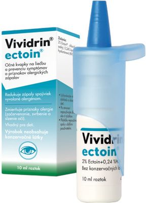 Vividrin ectoin očné kvapky 10 ml