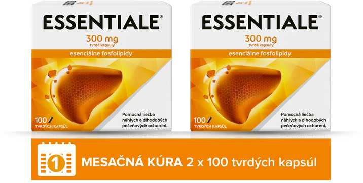 Essentiale ® 300mg, 2 x 100 kapsúl