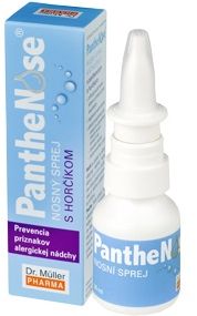 Dr.Muller PantheNose nosný sprej s horčíkom pri alergickej nádche 20 ml
