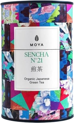 Moya Organic japanese green tea, Sencha No. 21, 60 g