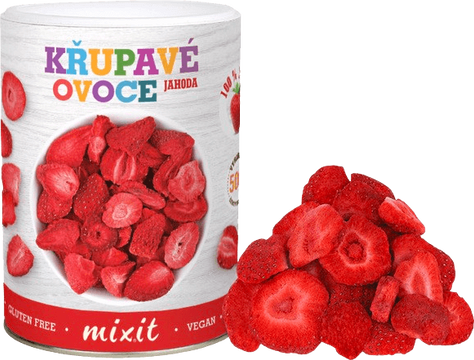 Mixit Chrumkavé ovocie jahoda 50 g