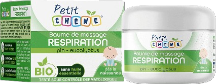 Petit Chêne Breathing BIO balzam na pokojnejšie dýchanie 40 ml