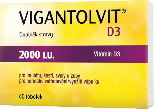 Vigantolvit D3 2000 I.U. 60 tvrdých kapsúl