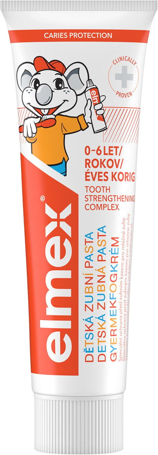 Elmex Kids detská zubná pasta pre deti 0-6 rokov 50 ml