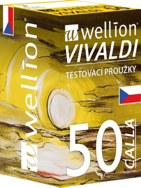 Wellion Testovacie prúžky Calla 50 ks