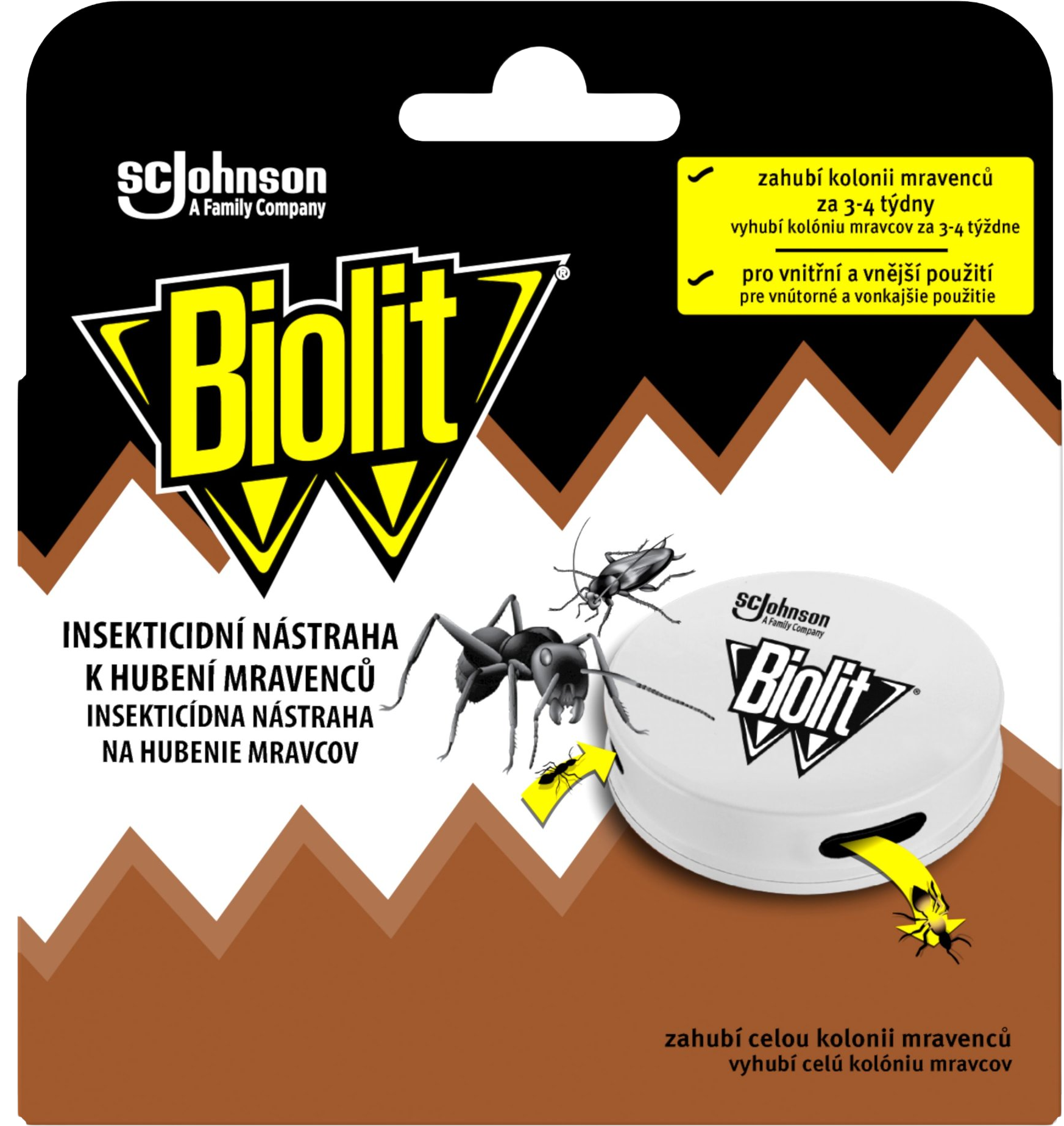 Biolit insekticídna nástraha na hubenie mravcov