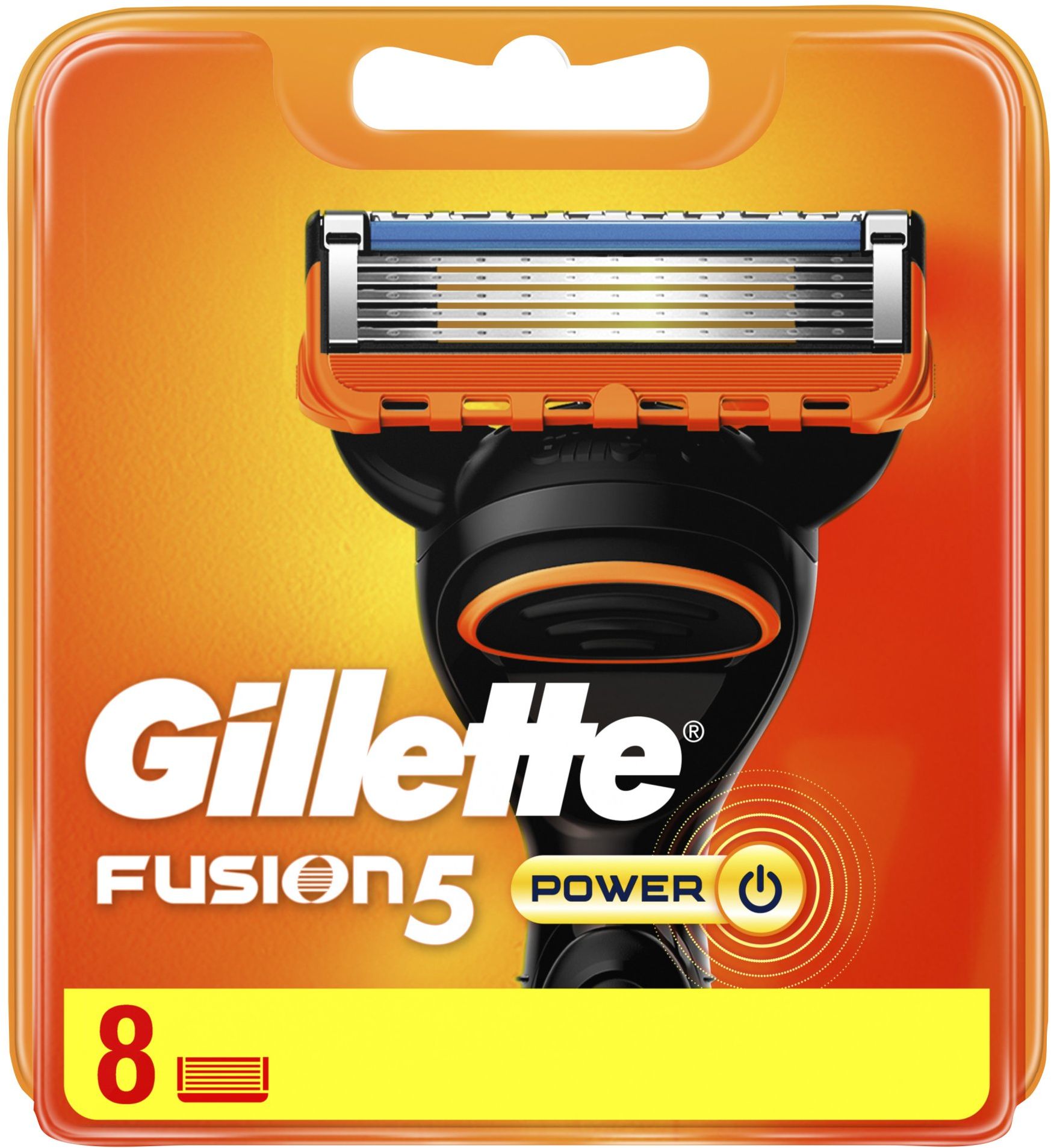 Gillette Fusion Power Náhradné hlavice 8 ks