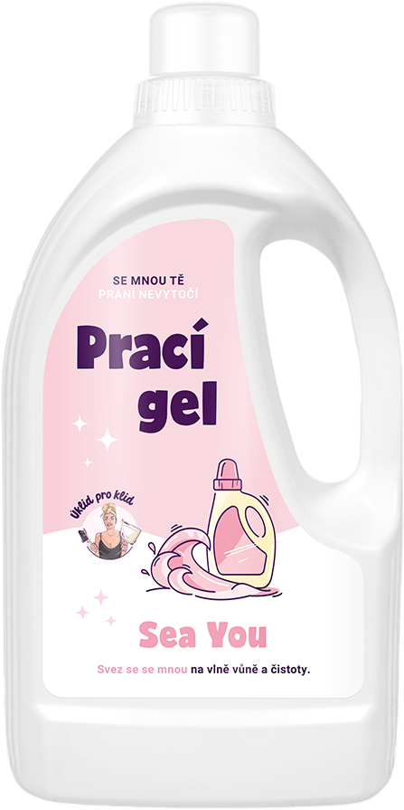 Úklid pro klid Prací gél Sea you 1.5 l