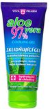 Vivaco VIVAPHARM Aloe vera chladivý gél 97% po opaľovaní v tube 100 ml