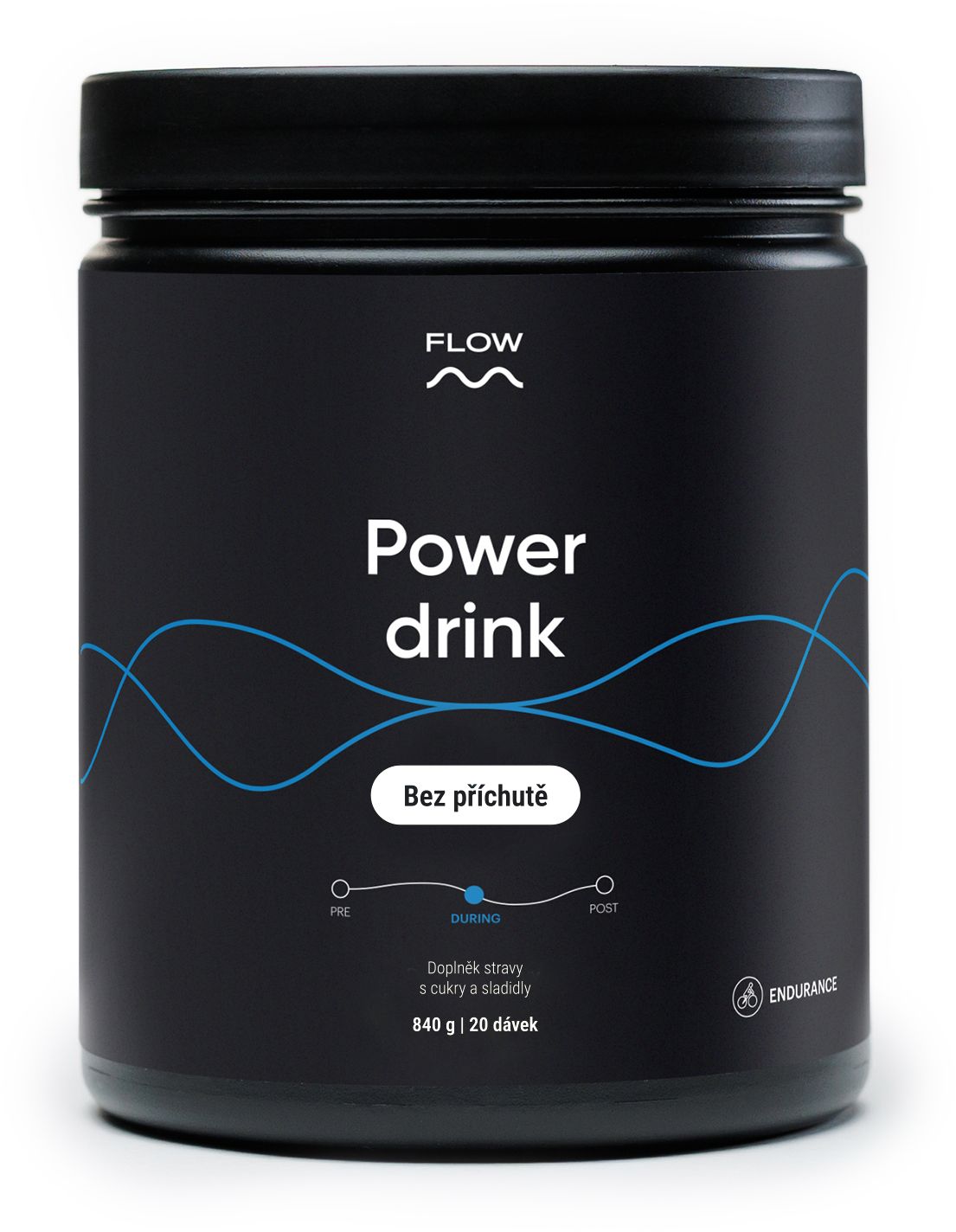 Flow Power drink 2.0 - Bez príchute 860 g