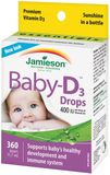 Jamieson Baby-D3 Vitamín D3 400 IU kvapky 11.7 ml