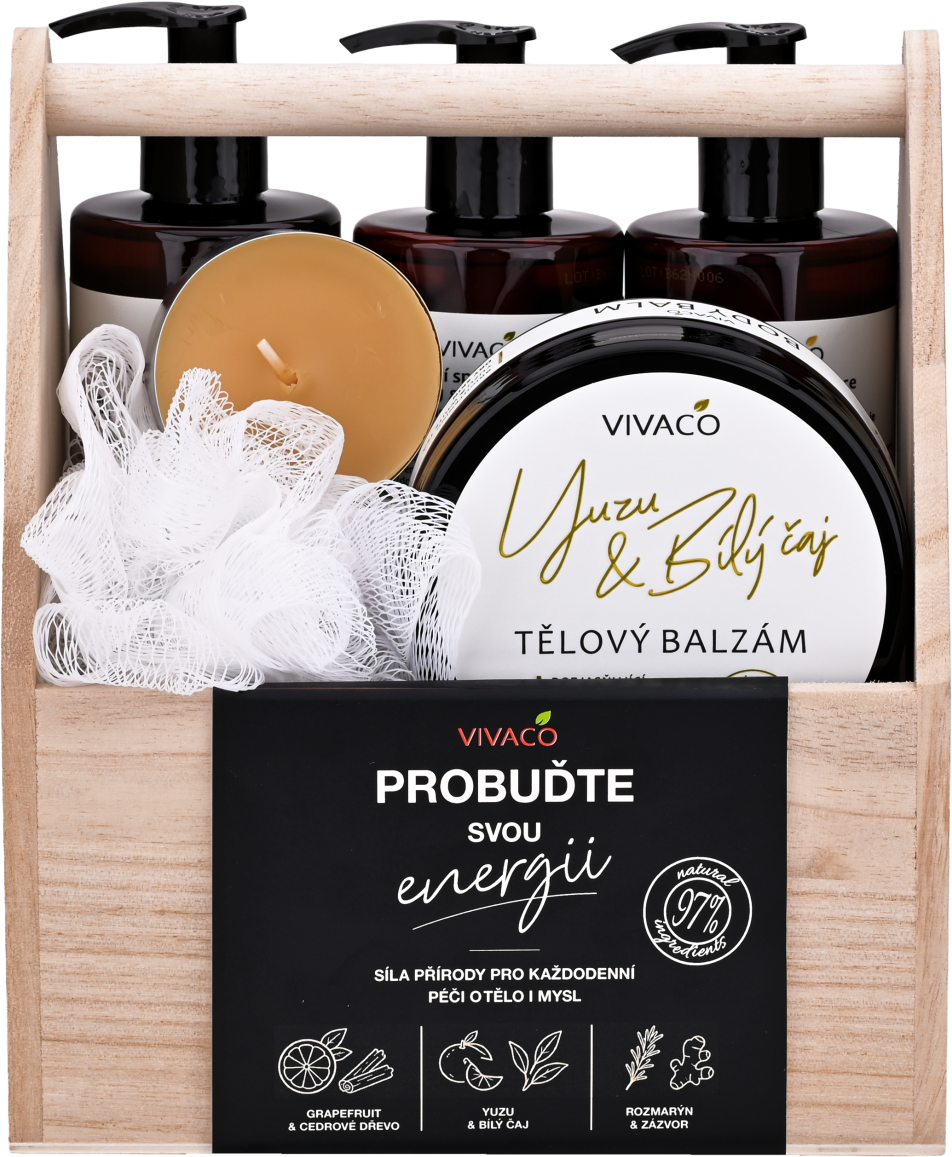 Vivaco Darčekové balenie Yuzu a Biely čaj