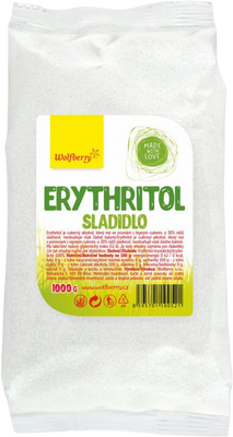 Wolfberry Erytritol v sáčku 1000 g