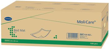 Molicare Bed Mat Eco 5 kvapiek Absorpčné podložky 60 x 90 cm 100 ks