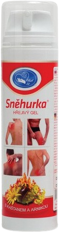 Sněhurka Hrejivý gél s gaštanom a arnikou 200 ml