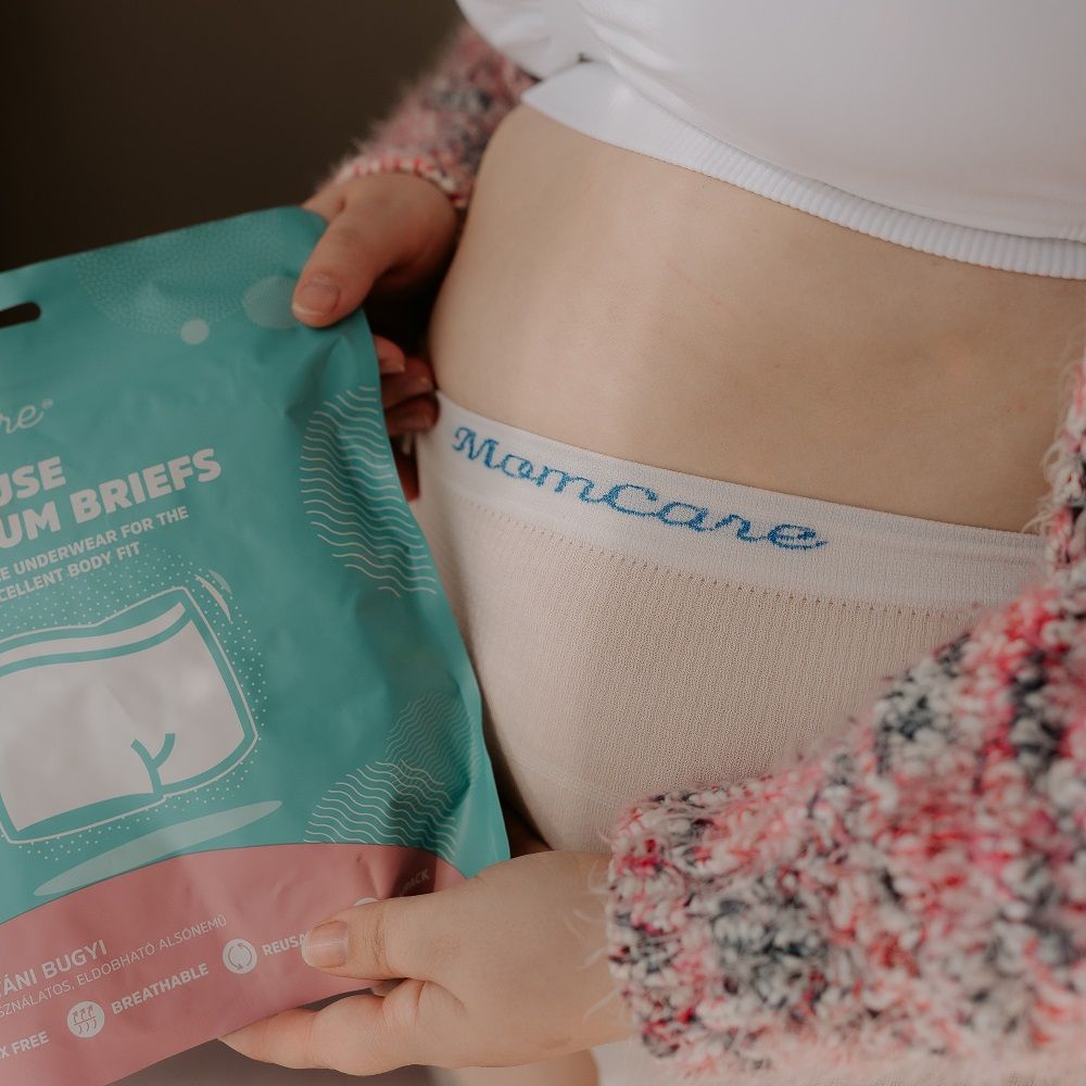 MomCare Popôrodné nohavičky pre viac použití 2XL 4 ks