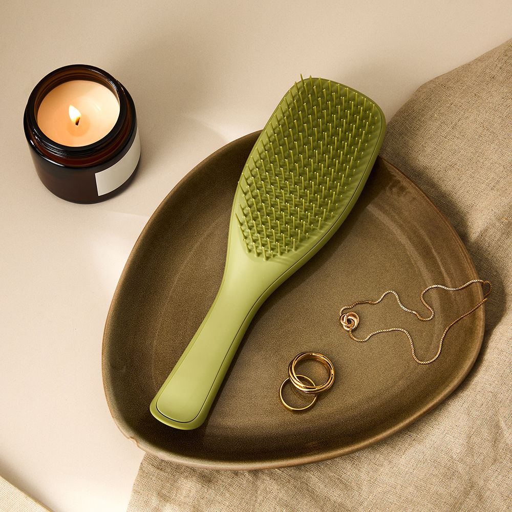 Tangle Teezer The Ultimate Detangler Matte Olive Green kefa na vlasy