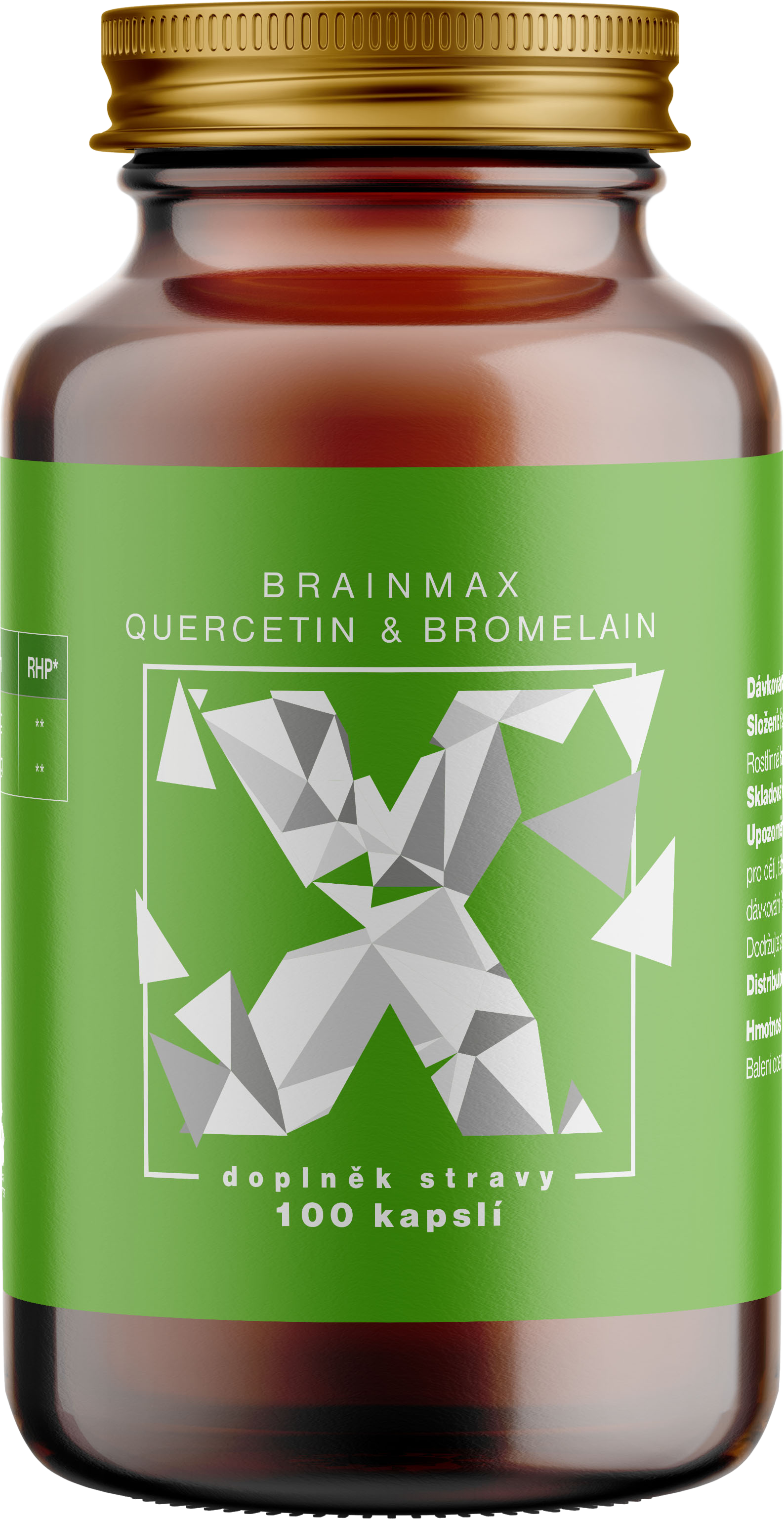 BrainMax Quercetin & Bromelain 100 kapsúl