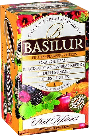 Basilur Fruit Infusions Assorted 20 x 1.8 g